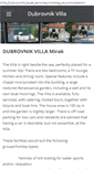 Mobile Screenshot of dubrovnikhouse.com